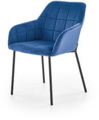 Halmar Jídelní židle K305, modrá
