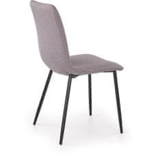 Halmar Kovová židle K251, šedá