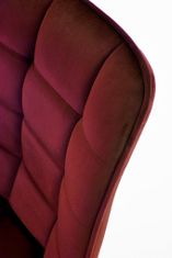 Halmar Jídelní židle K332, červená