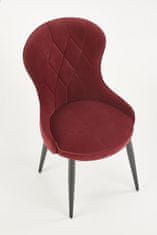 Halmar Jídelní židle K366, červená