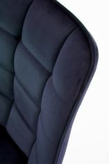 Halmar Jídelní židle K332, tmavě modrá
