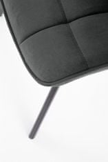 Halmar Jídelní židle K332, tmavě šedá