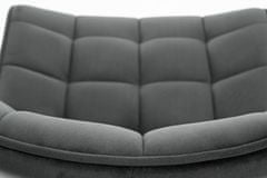Halmar Jídelní židle K332, tmavě šedá