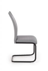 Halmar Jídelní židle K371, šedá