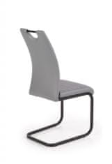 Halmar Jídelní židle K371, šedá