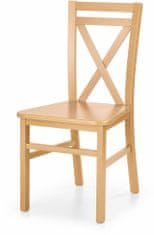 Halmar Dřevěná židle Dariusz 2, dub medový