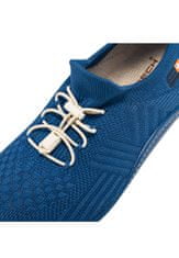 Brubeck pánské boty barefoot merino modré, 41