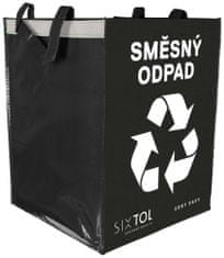 SIXTOL Taška na tříděný odpad SORT EASY MIXED, 30x30x40cm, 36l