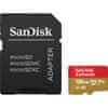 SanDisk MicroSDXC Extreme 128GB 190MB/s UHS-I U3 + SD adaptér (SDSQXAA-128G-GN6MA)