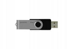 GoodRam Pendrive Twister USB 2.0 8 GB černý/stříbrný