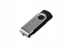 GoodRam Pendrive Twister USB 2.0 8 GB černý/stříbrný