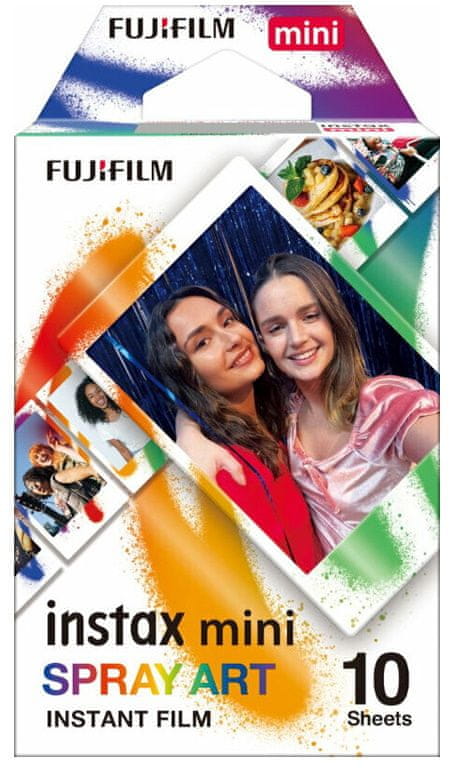 FujiFilm Instax Mini Film Spray Art WW 1 10 ks