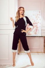 Eldar Dámské pyžamo Eldar First Lady Tina S-XL černá-ecru S