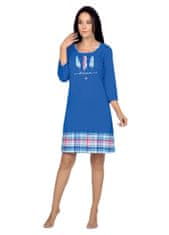Regina Dámská noční košile Regina 401 7/8 S-XL modrá S