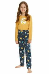 TARO Dívčí pyžamo Sarah žluté žlutá 122
