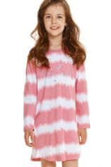 TARO Dívčí noční košile 2591 - TARO Růžová 104