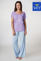 Key Dámské pyžamo LNS 413 A22 lila S