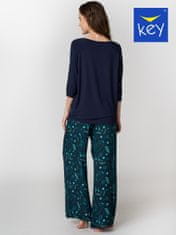 Key Dámské pyžamo Key LNS 965 A22 tmavě modrá S