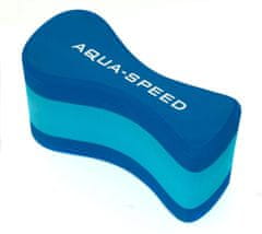 Aqua Speed AQUA SPEED Plavecké desky Ósemka "3" Blue/Light Blue 23 cm x 10 cm x 12,5 cm