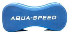 Aqua Speed AQUA SPEED Plavecké desky Ósemka "3" Junior Blue/Light Blue 20 cm x 8 cm x 10 cm