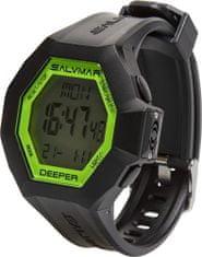 Hodinky Salvimar Deeper freediving watch, black/acid green