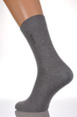 Gemini Pánské vzorované ponožky k obleku DERBY světle olivová 45-47