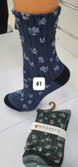 Gemini Dámské vzorované ponožky WZ41 modrá UNI