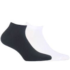 Gemini Hladké krátké dámské ponožky Ag+ bílá 39-41