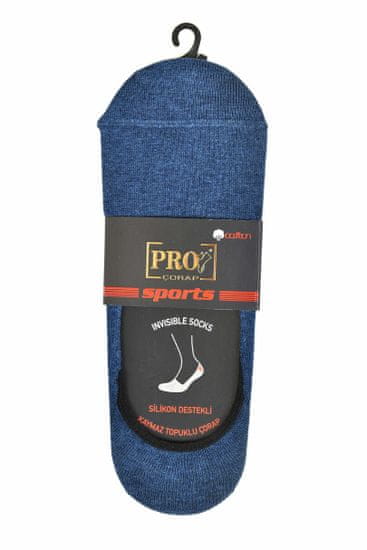 PRO Pánské kotníkové ponožky se silikonem PRO 10400