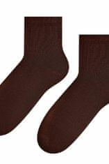STEVEN Dámské ponožky 037 brown - Steven Hnědá 35/37