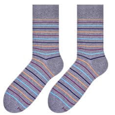 More Pánské ponožky MORE 051 GREY/LINES 43-46