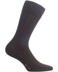 Gemini Pánské hladké ponožky PERFECT MAN Hnědá 45-47