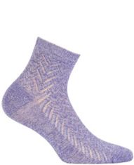 Gemini Dámské ponožky s lesklou přízí fialová UNI