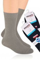 STEVEN Ponožky - bavlna 100% 055 bílá 35-37