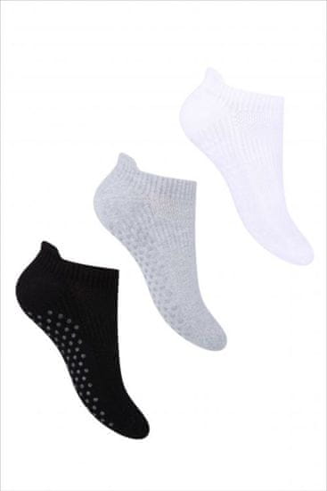 STEVEN Polofroté dámské ponožky s protiskluzovou úpravou ABS 135