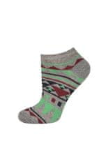 Gemini Dámské ponožky Soxo 67561 Barevné vzory šedá 35-40