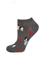 Gemini Dámské ponožky Soxo 67561 Barevné vzory fialová 35-40