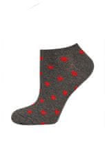 Gemini Dámské ponožky Soxo 67561 Barevné vzory šedá 35-40