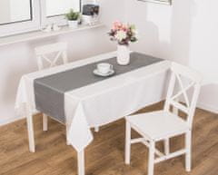 My Best Home Ubrus - běhoun na stůl MIGOT šedá/stříbrná 40x140 cm Mybesthome