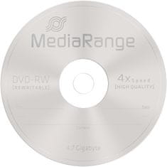 MediaRange DVD-RW 4,7GB 4x, Spindle 10ks