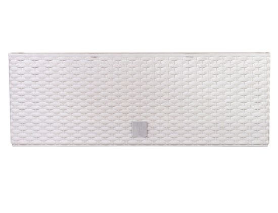 Prosperplast Truhlík RATO CASE 2v1 samozavlažovací plastový 60x18x20cm bílý