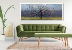 LUDESIGN Obraz na plátně COLORED TREE B různé rozměry Ludesign ludesign obrazy: 100x40 cm