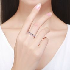 Royal Fashion prsten Korunka Pink SCR095 Velikost: 6 (EU: 51-53)