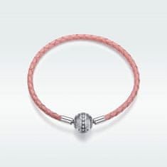 Royal Fashion náramek na přívěsky Růžová elegance SCB114 Velikost: 18 cm