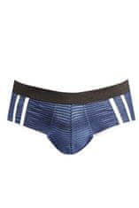 Anais Pánské slipy otevřené Naval Jock Bikini - Anais S Modrá