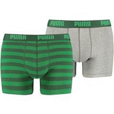 Puma Pánské pruhované boxerky 1515 2P M 591015001 327 - Puma S