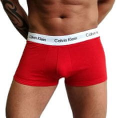 Calvin Klein Pánské boxerky NB2518A-XKW - Calvin Klein S červená