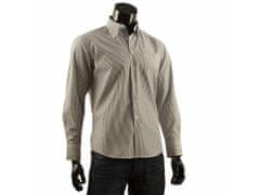 Gemini Pánská košile s dlouhým rukávem TS181 - Boston Public M bílá-šedá