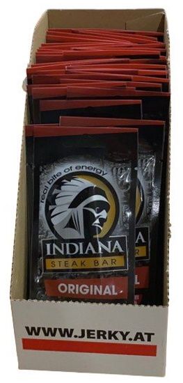 Indiana sušené maso Jerky Steak Bar Original 800g