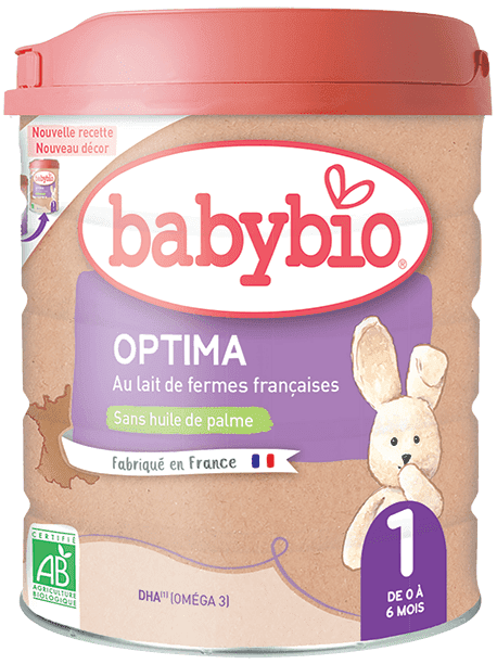 Levně Babybio OPTIMA 1 kojenecké bio mléko 800 g